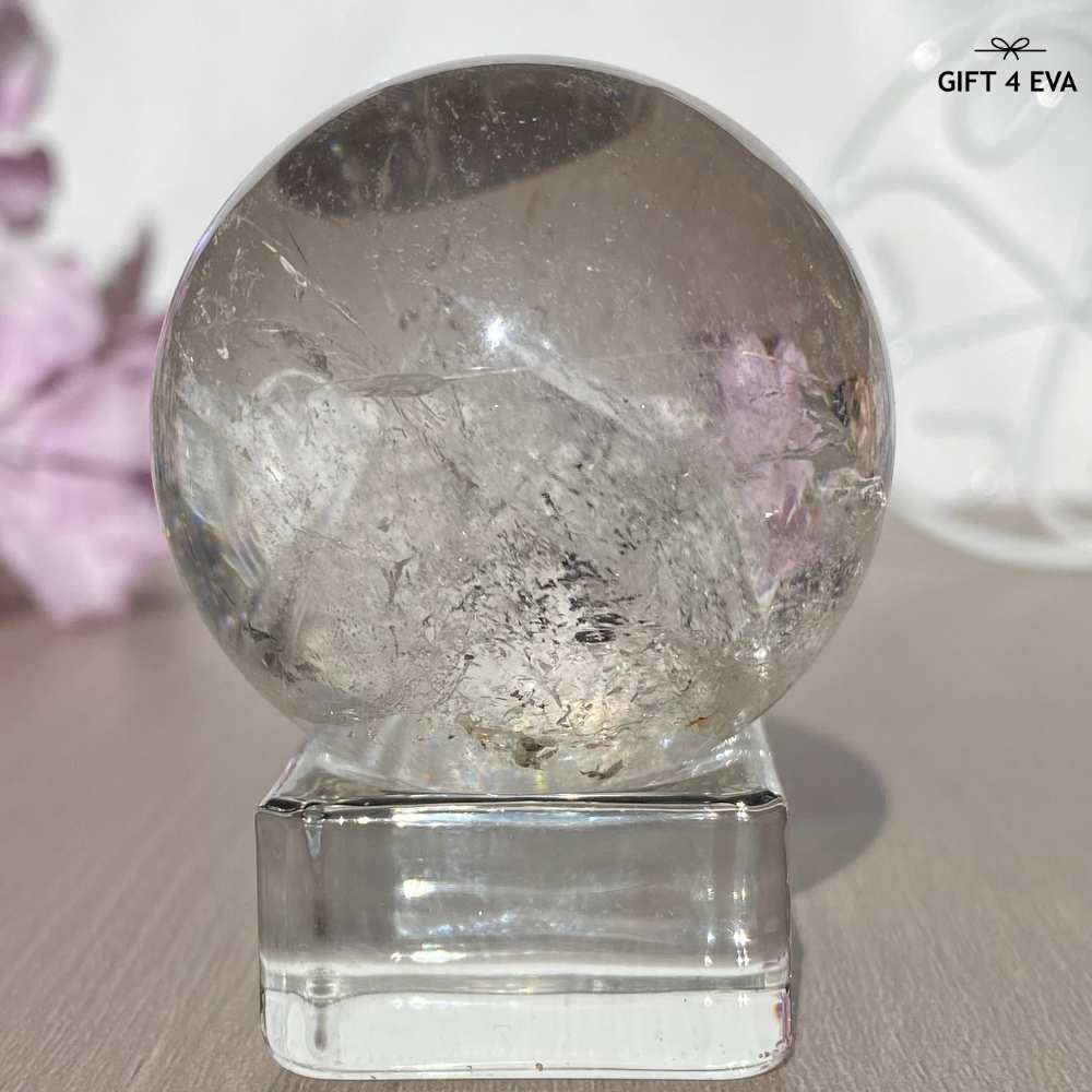 Manifestation Quartz Mountain Sphere 41MM