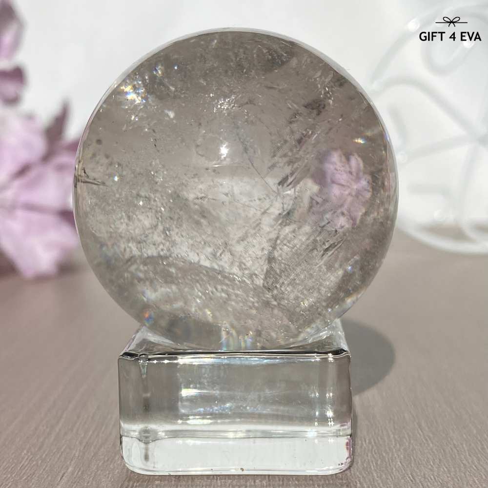 Manifestation Quartz Mountain Sphere 41MM