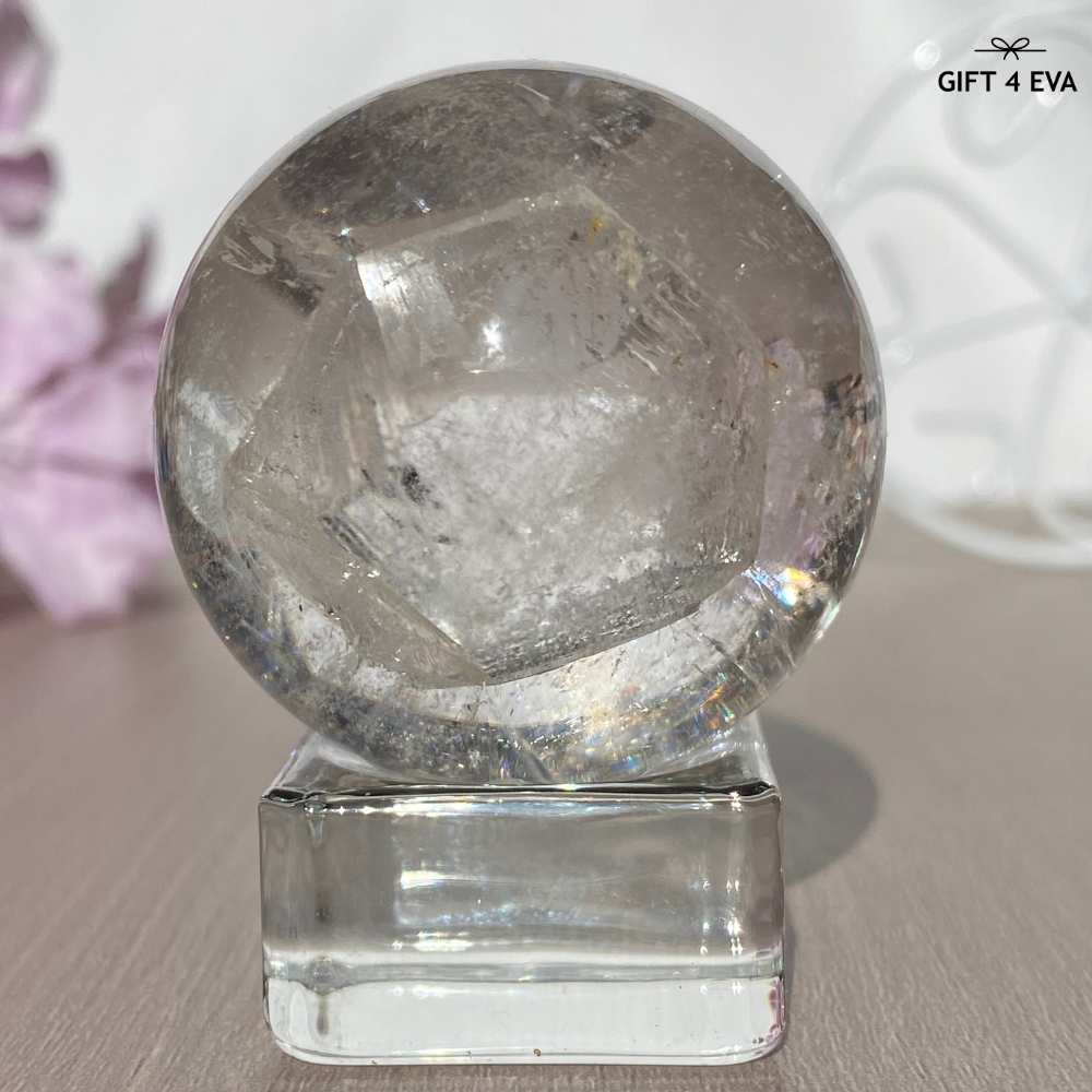 Manifestation Quartz Mountain Sphere 41MM