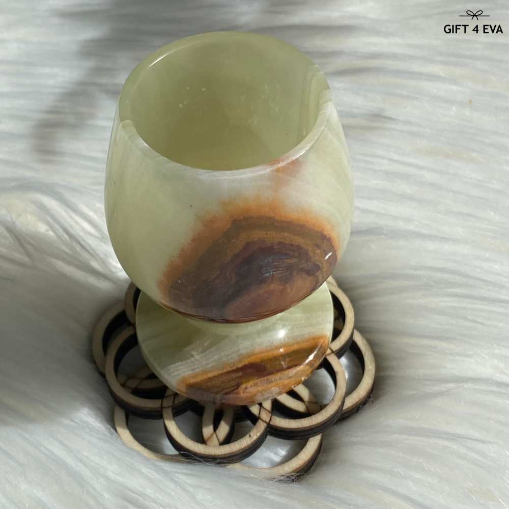 Banded Calcite Goblet