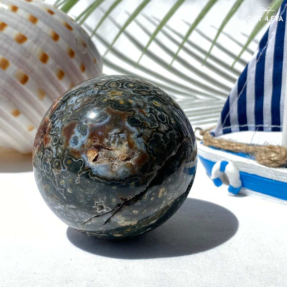 Ocean Jasper Sphere 61MM