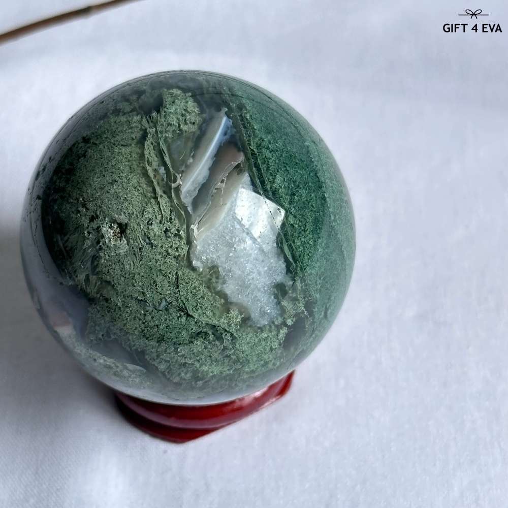 Moss Agate Sphere