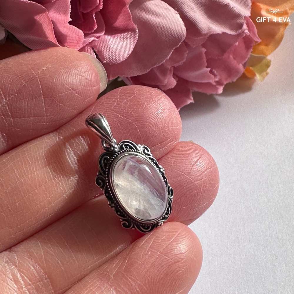 Imogen 2 Moonstone 925 Silver Pendant