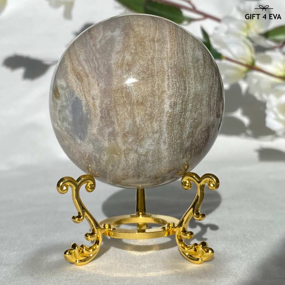 Pastel Ocean Jasper Sphere 61MM