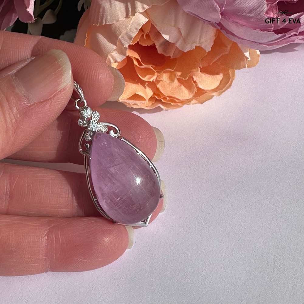 Madelyn Kunzite 925 Silver Pendant