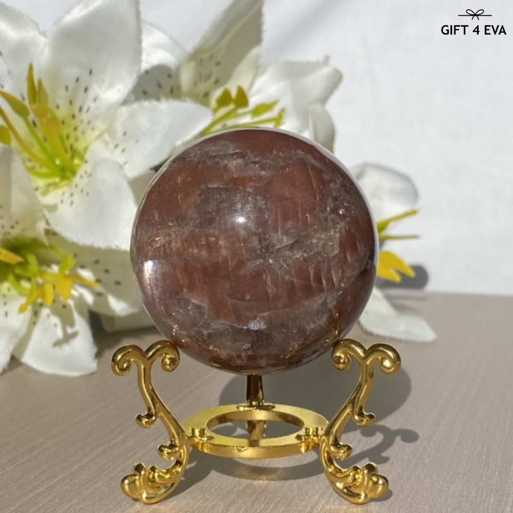 Sunstone Moonstone Sphere 49MM