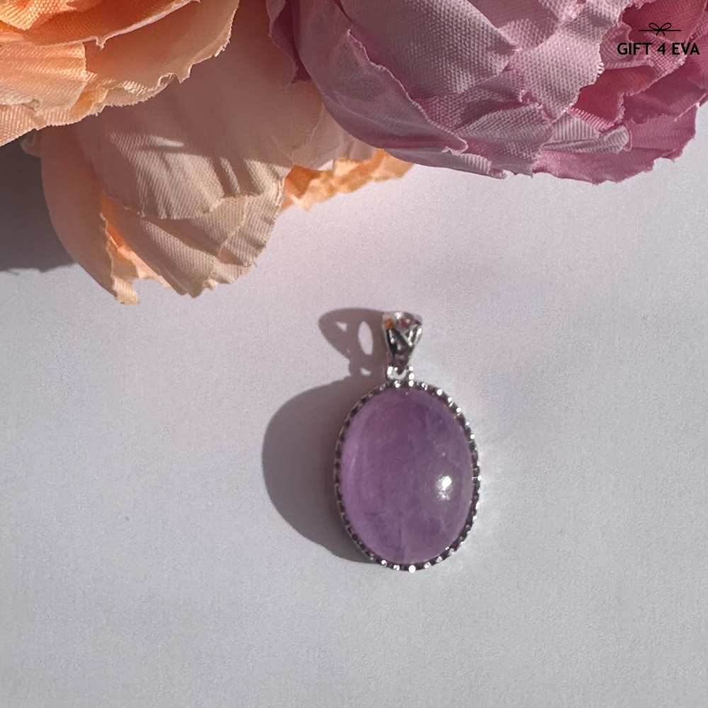 Noelle Kunzite 925 Silver Pendant