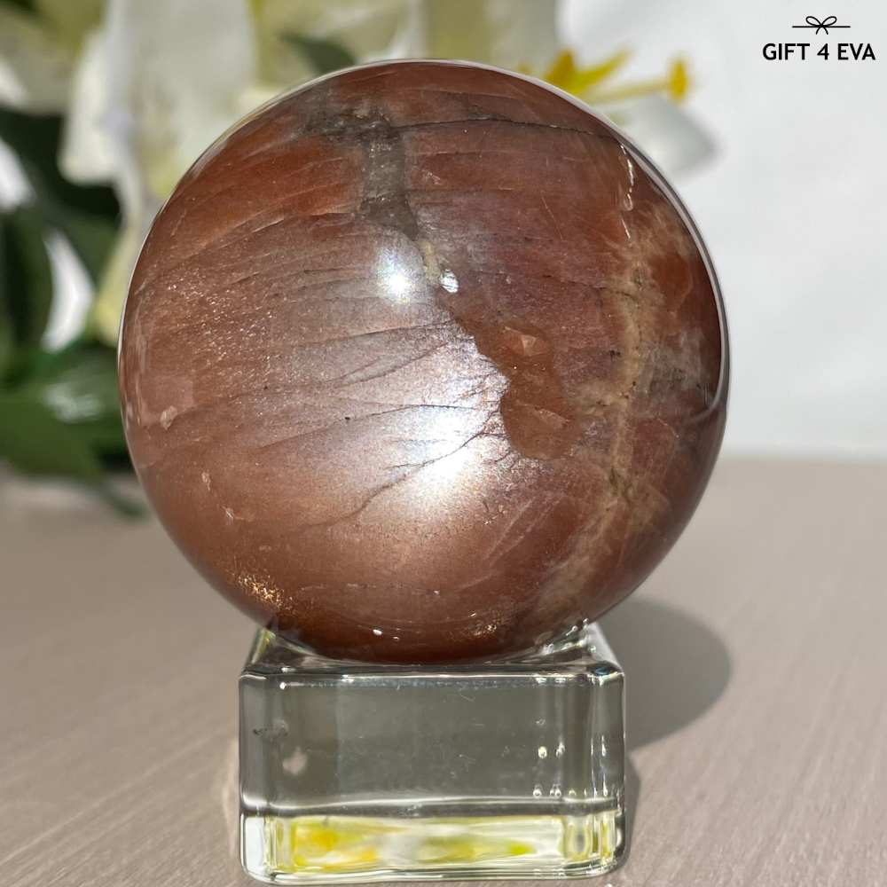 Sunstone Moonstone Sphere 46MM