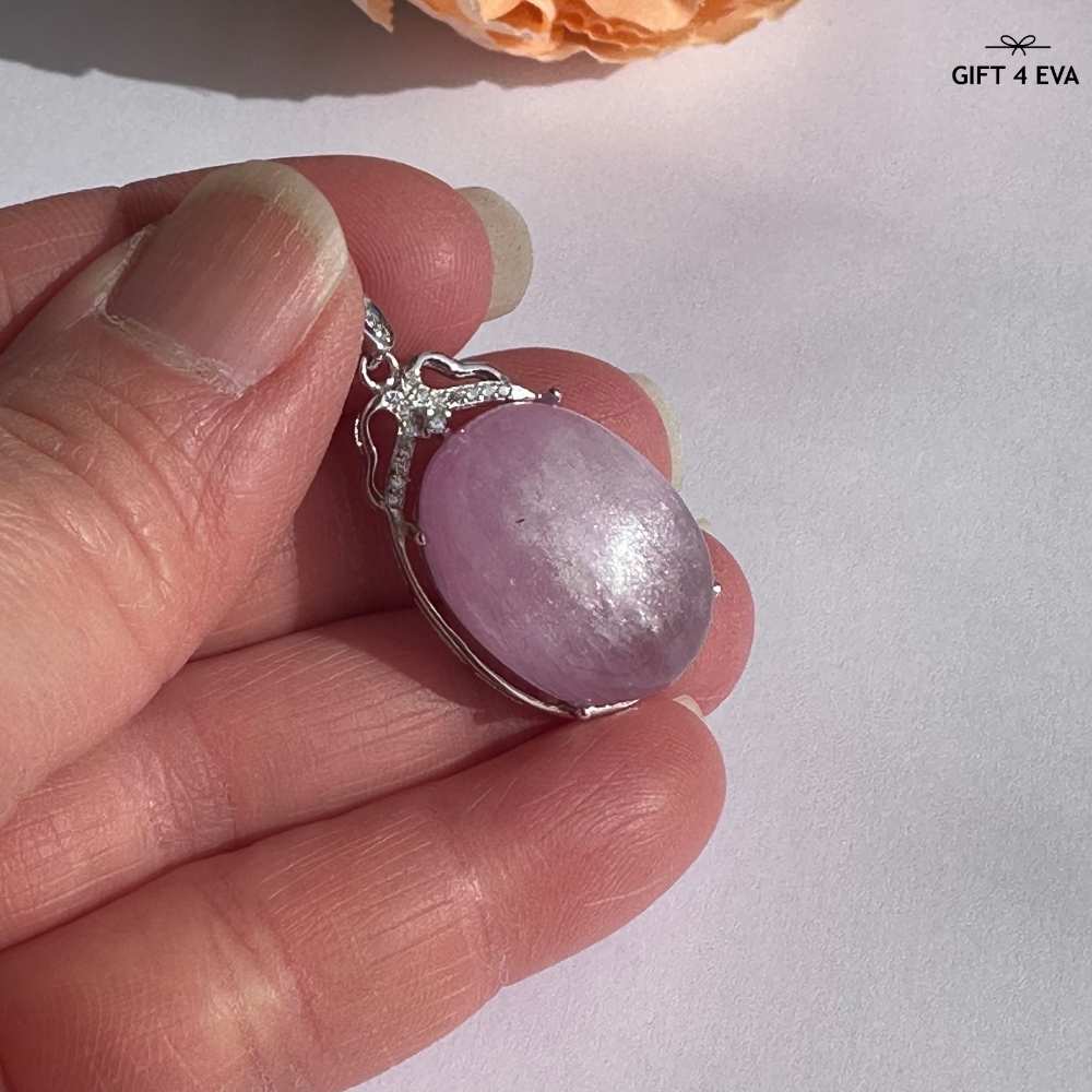 Olivia Kunzite 925 Silver Pendant