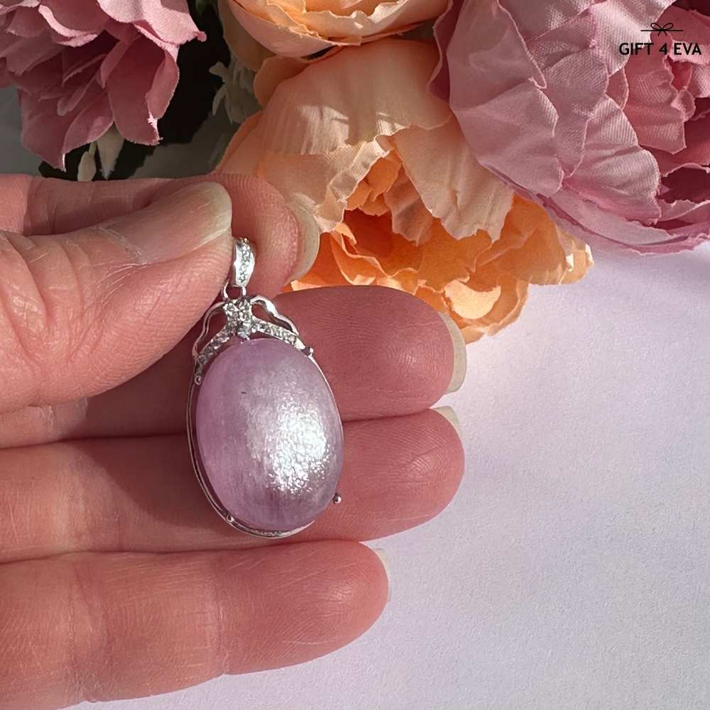 Olivia Kunzite 925 Silver Pendant