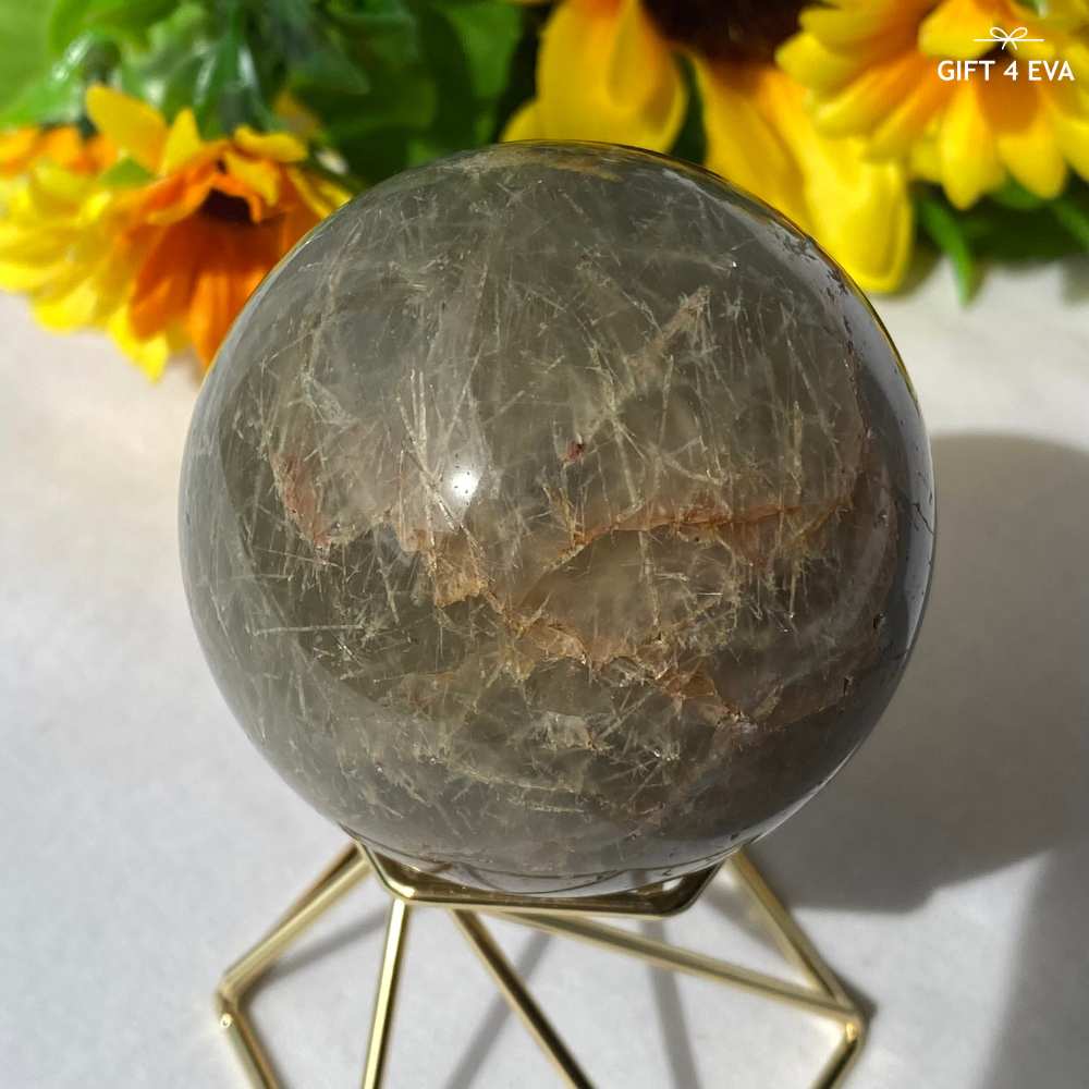 Green Rutile Sphere 55MM