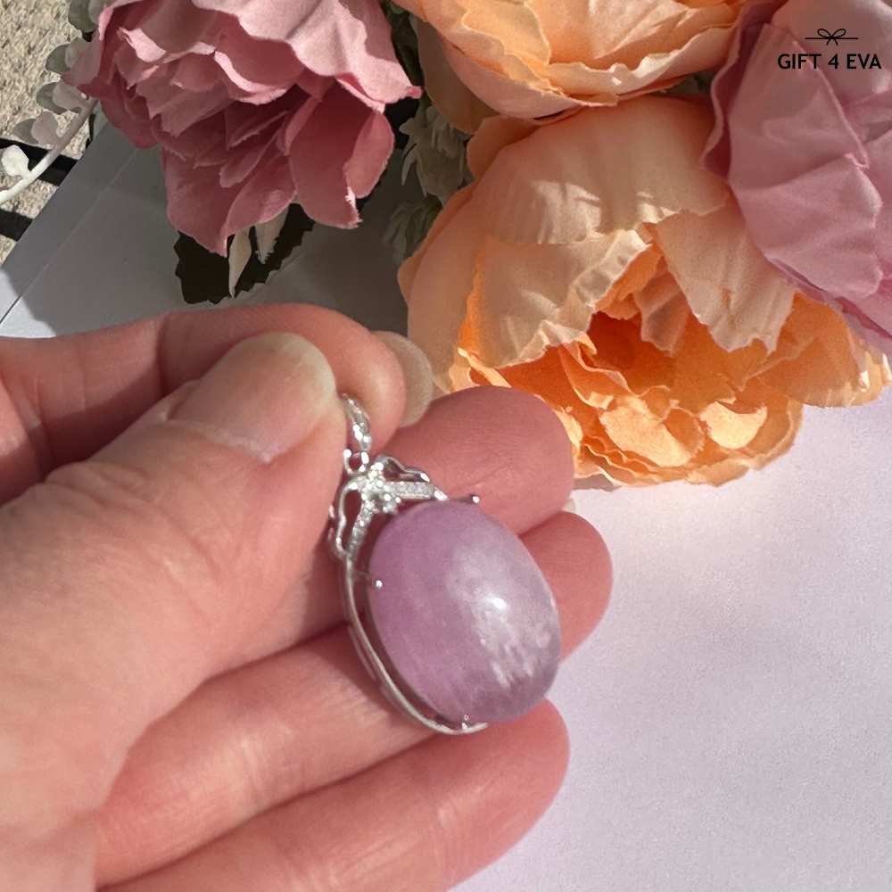 Olivia Kunzite 925 Silver Pendant