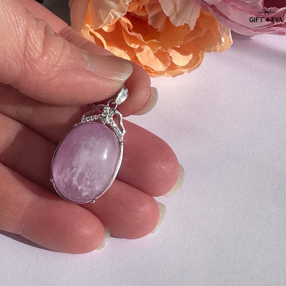 Olivia Kunzite 925 Silver Pendant