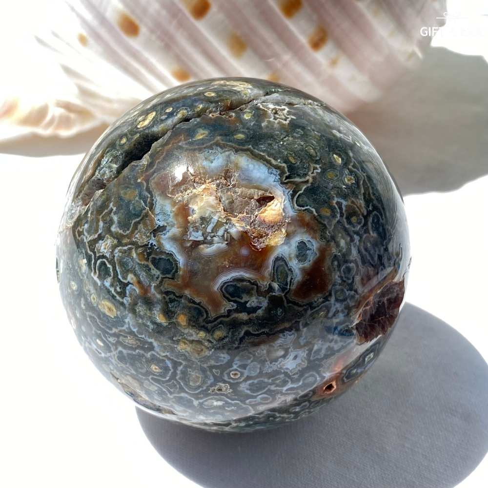 Ocean Jasper Sphere 61MM