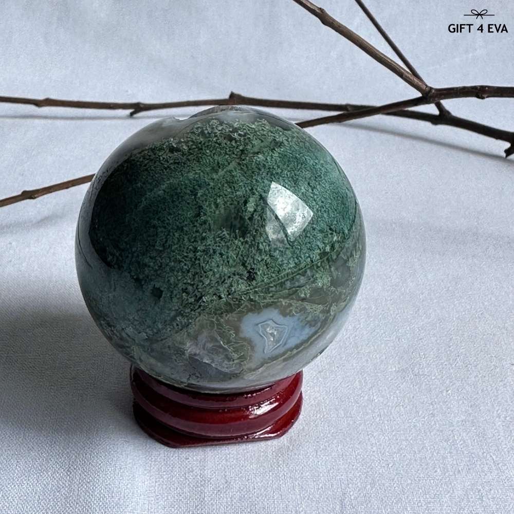 Moss Agate Sphere