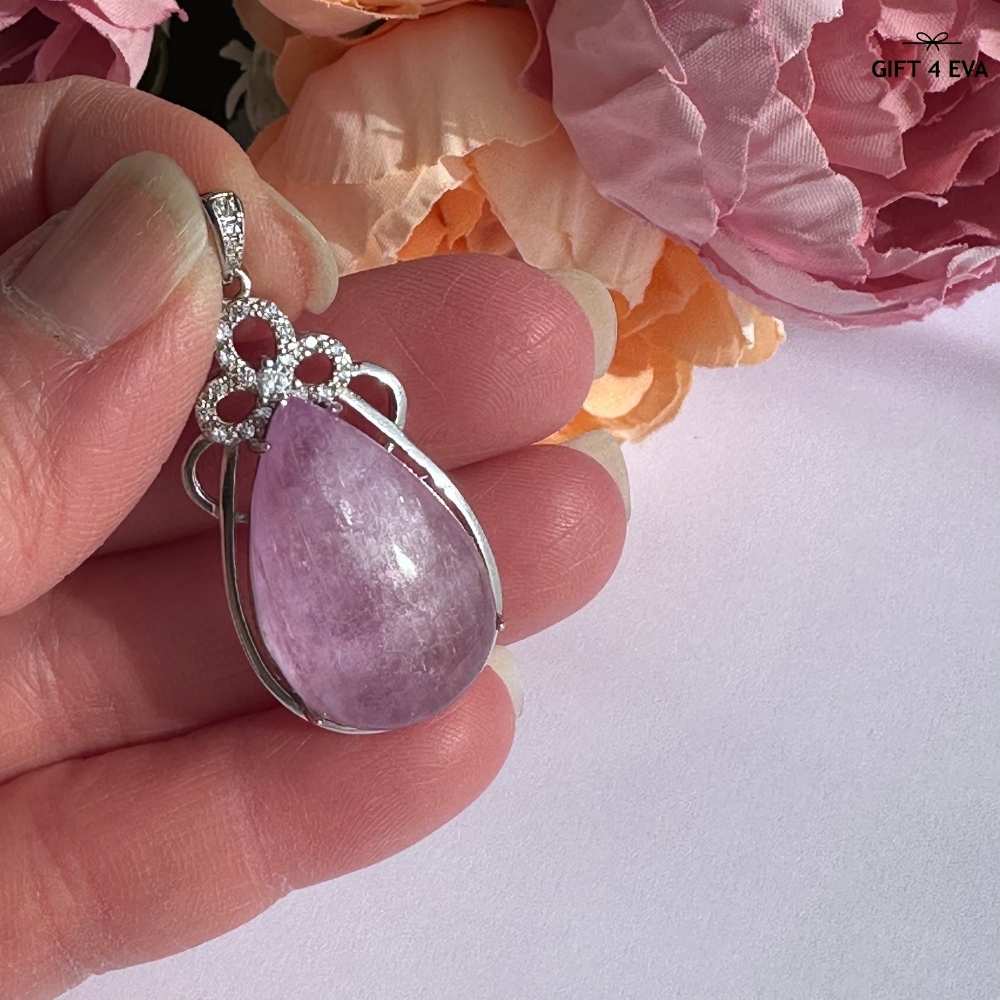 Paige Kunzite 925 Silver Pendant