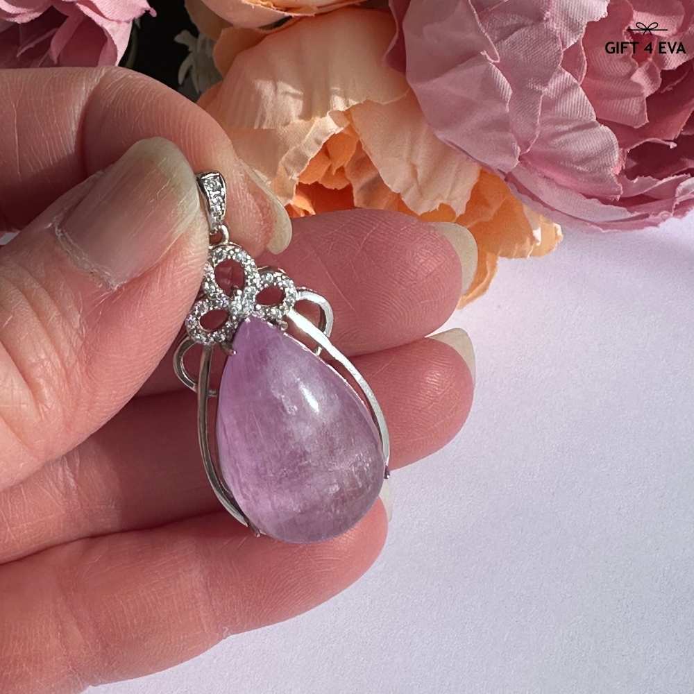 Paige Kunzite 925 Silver Pendant