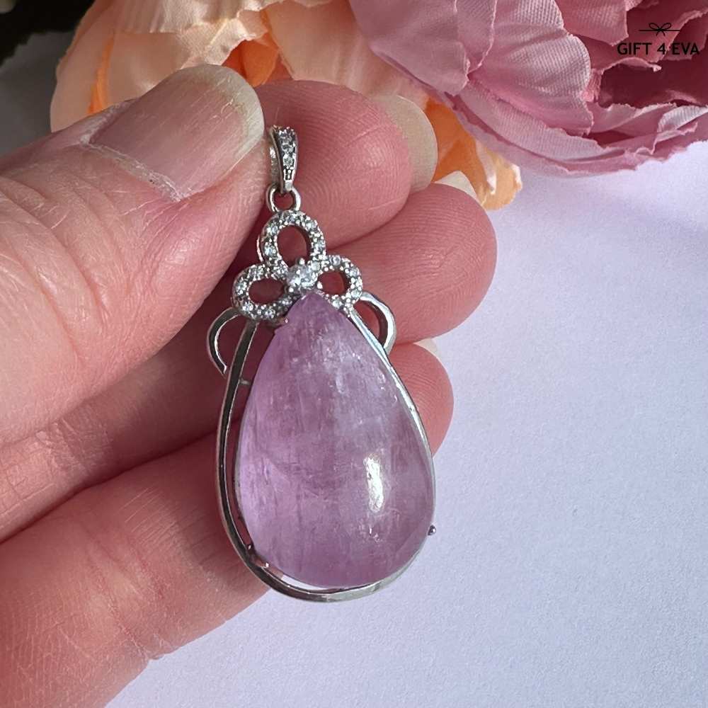 Paige Kunzite 925 Silver Pendant