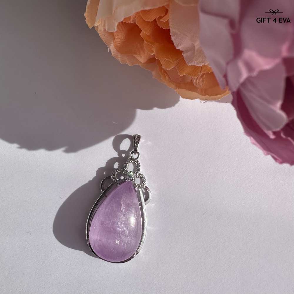 Paige Kunzite 925 Silver Pendant