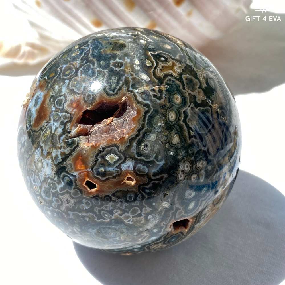 Ocean Jasper Sphere 61MM