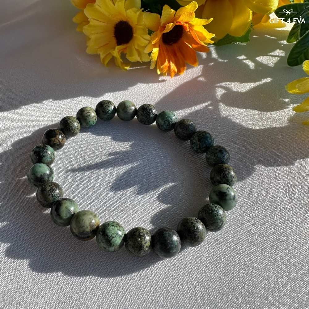 African Turquoise Bracelet