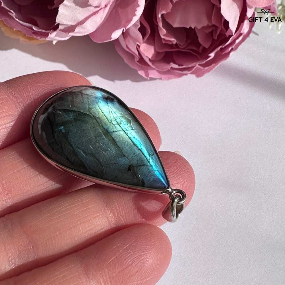 Sharon Labradorite 925 Silver Pendant