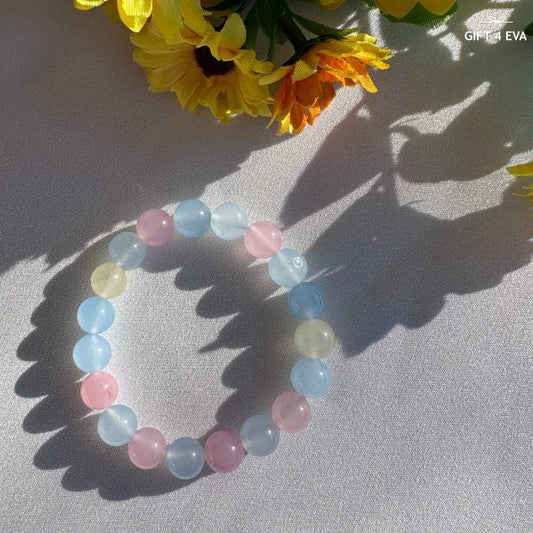 Colourful Chalcedony Bracelet