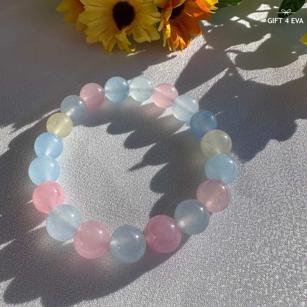 Colourful Chalcedony Bracelet