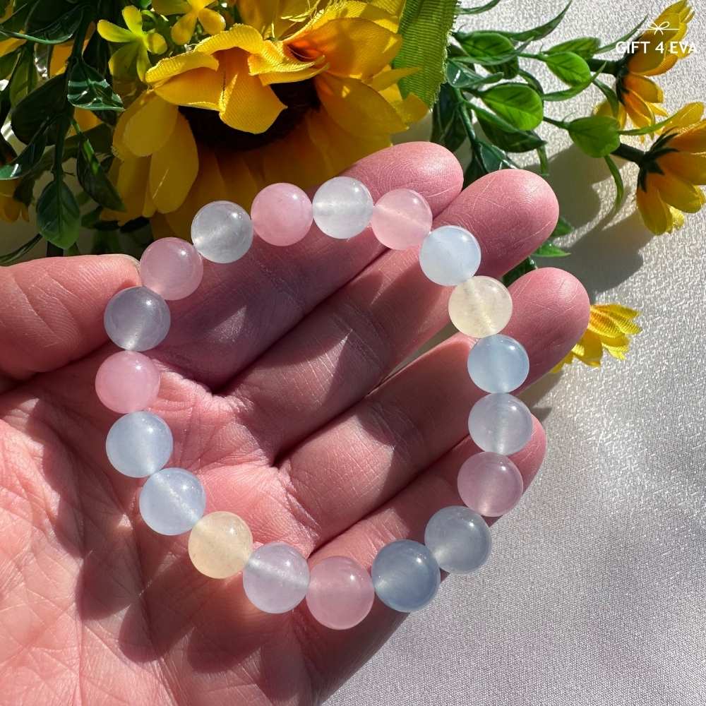 Colourful Chalcedony Bracelet