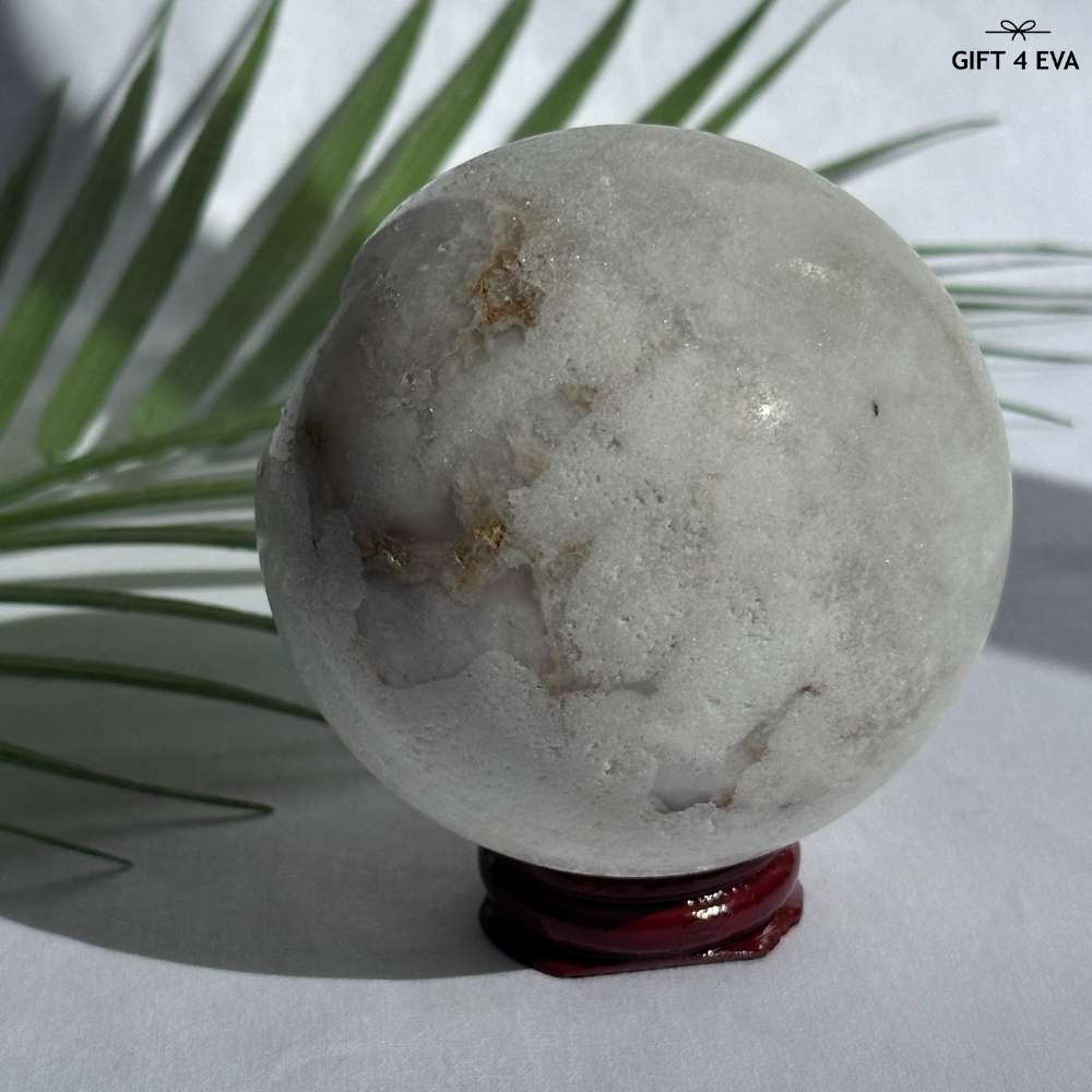 Druzy Quartz Sphere 76MM