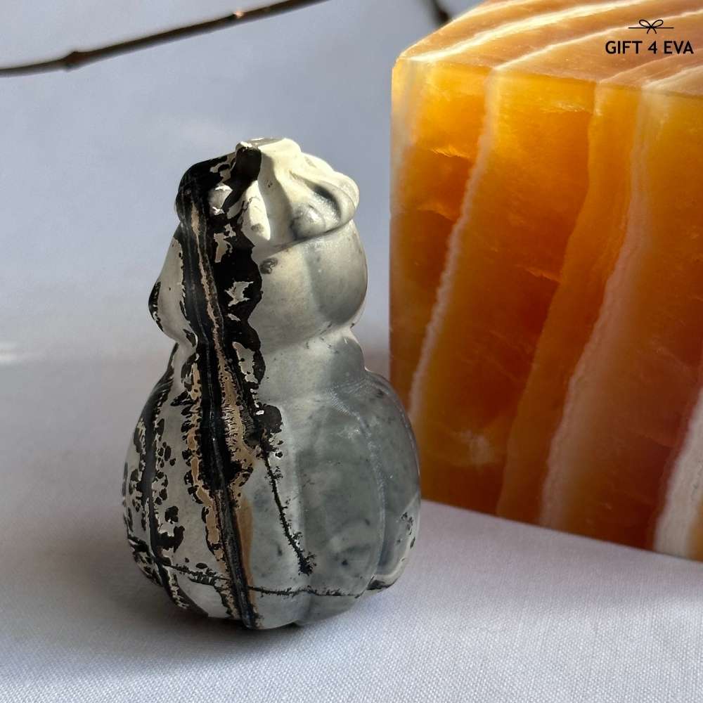 Picture Jasper Pumpkin Ghost