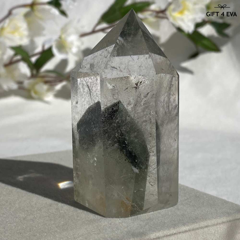 Garden Quartz Chlorite Phantom Mountain Point 171G