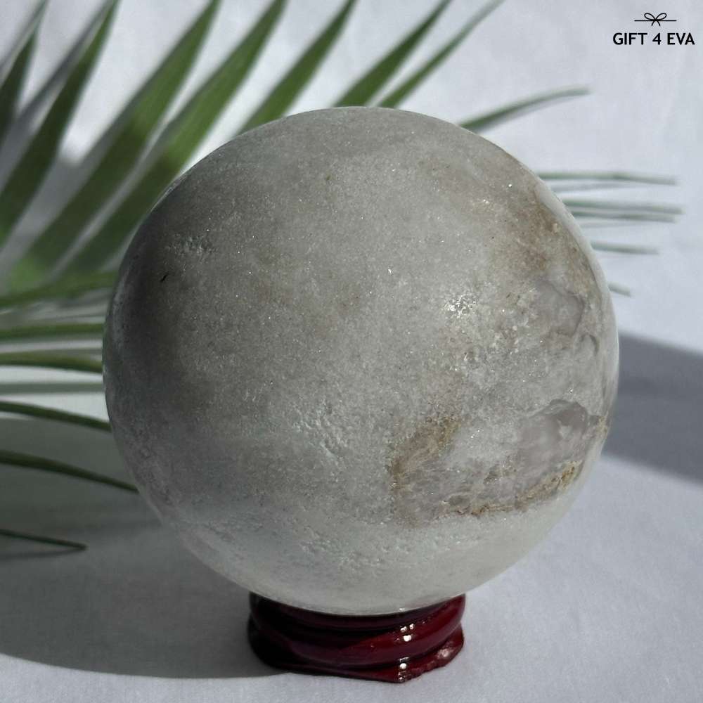 Druzy Quartz Sphere 76MM