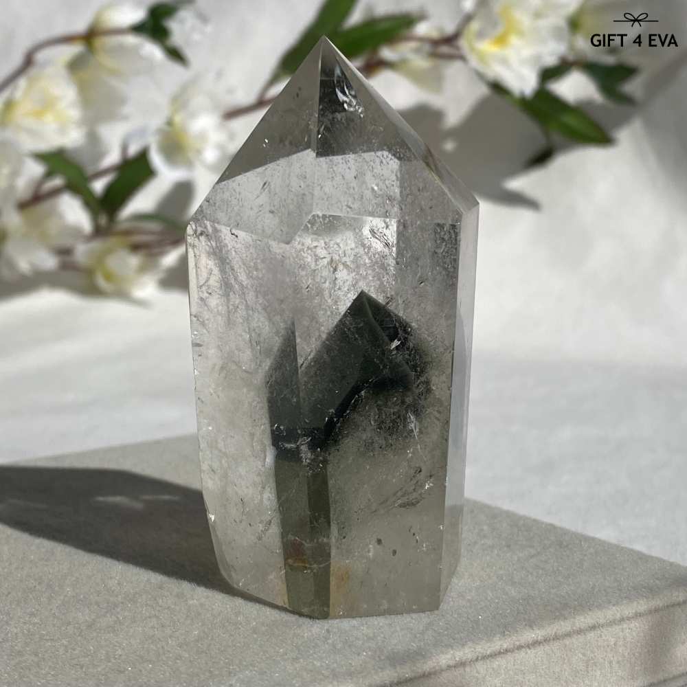 Garden Quartz Chlorite Phantom Mountain Point 171G