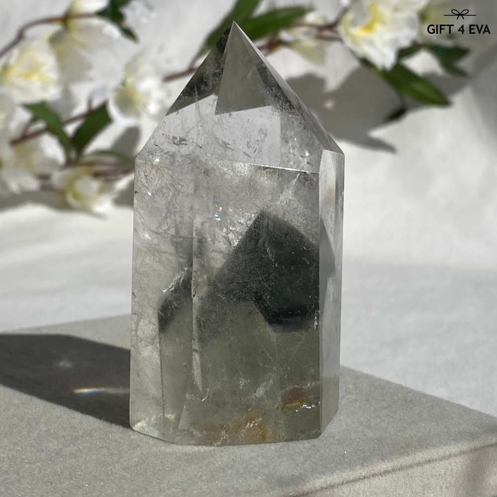 Garden Quartz Chlorite Phantom Mountain Point 171G