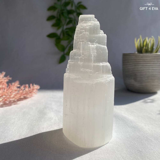 Selenite Tower - Small