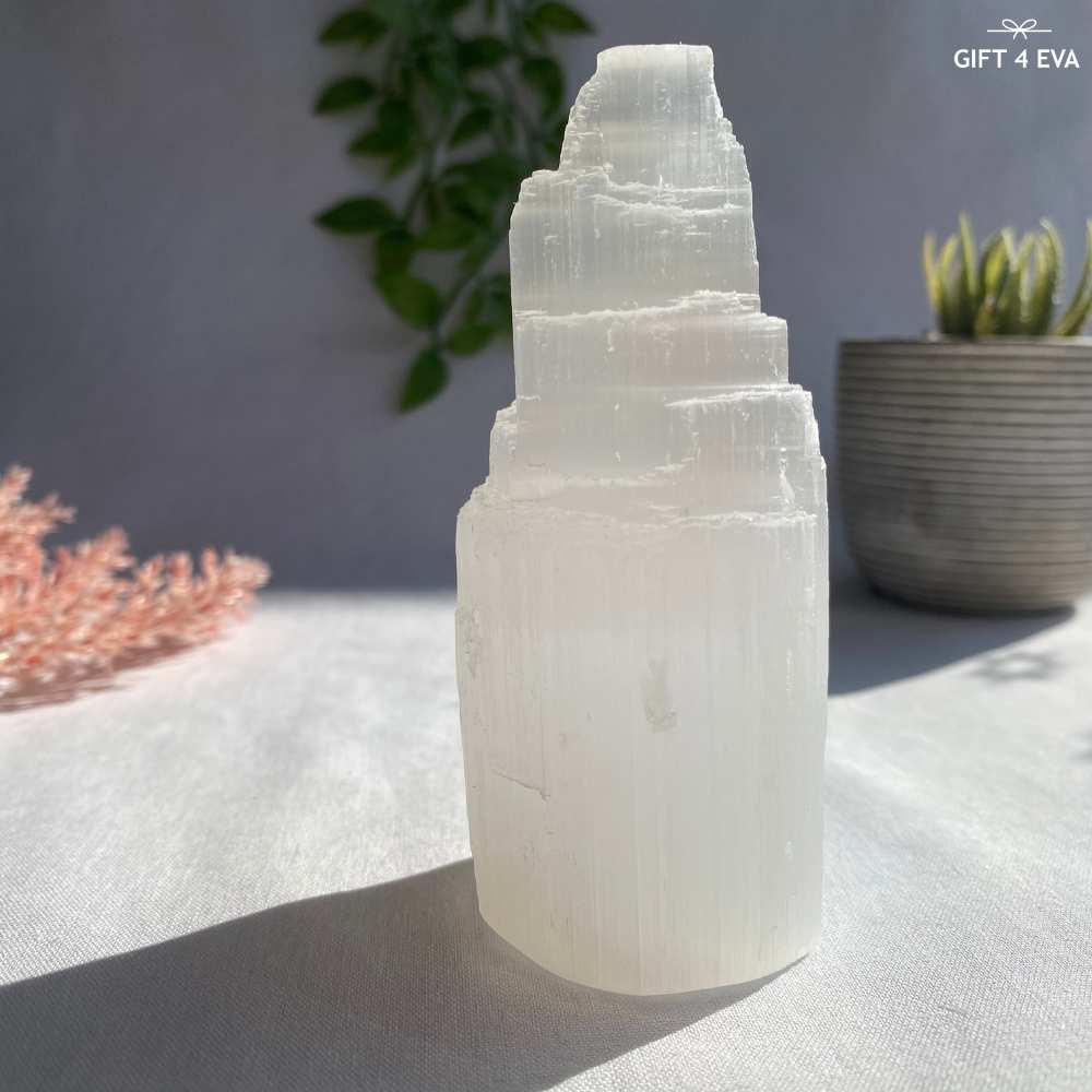 Selenite Tower - Small