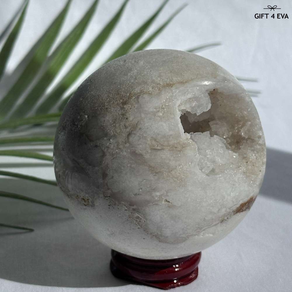 Druzy Quartz Sphere 76MM