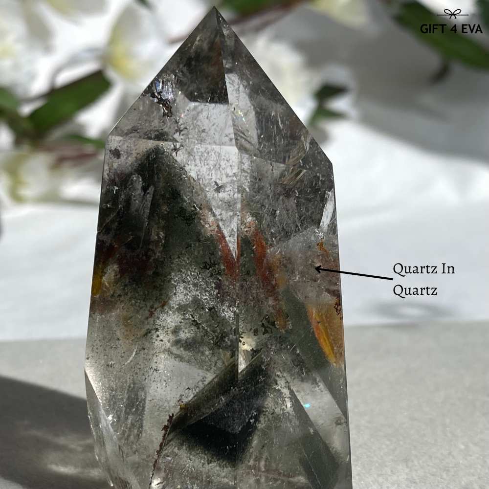 Garden Quartz Chlorite Phantom Mountain Tower 126G