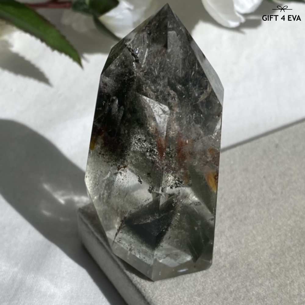 Garden Quartz Chlorite Phantom Mountain Tower 126G