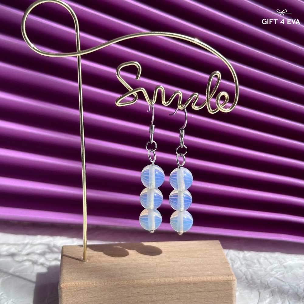 Opalite Trio Danglers Earrings