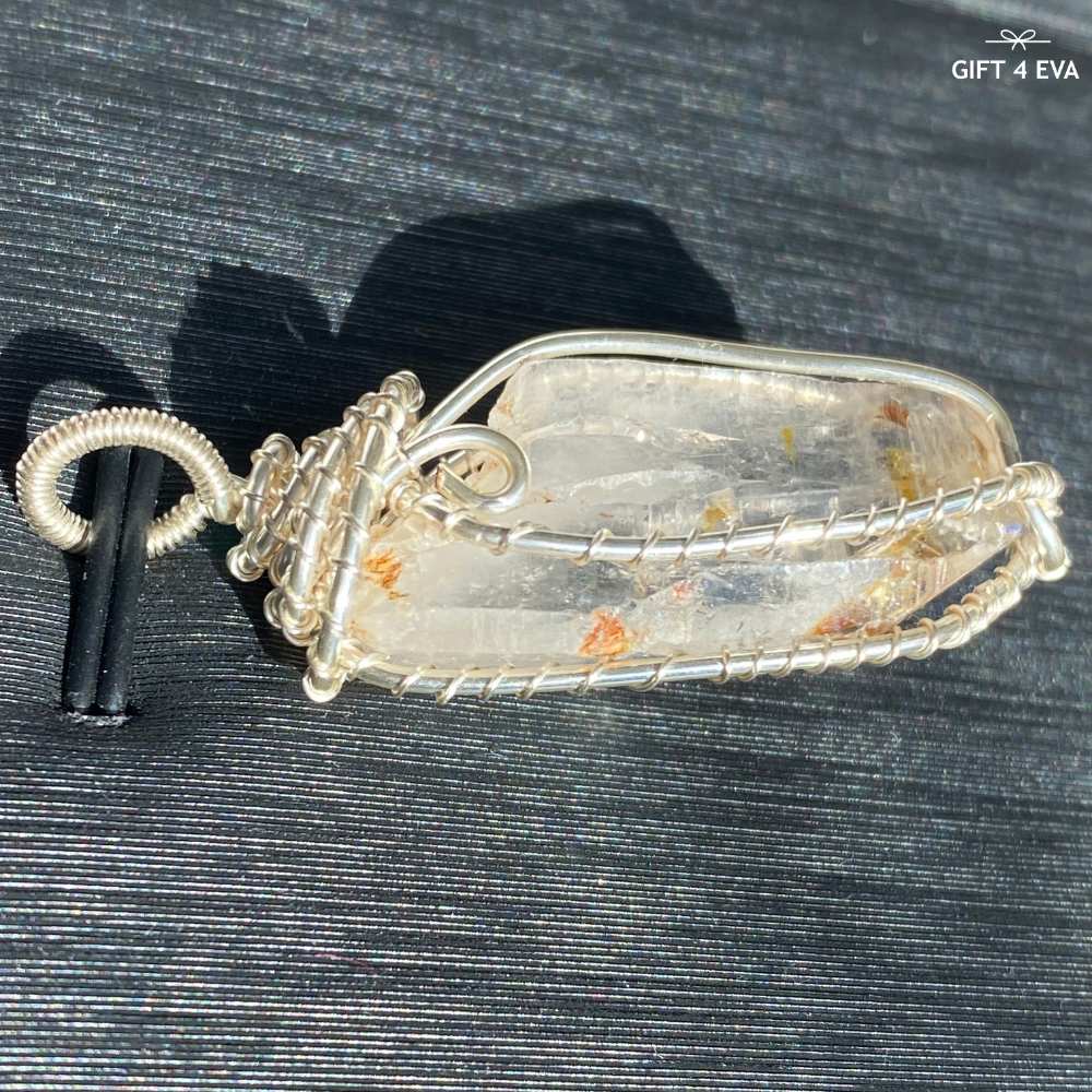 Petroluem Enhydro Quartz Pendant Necklace