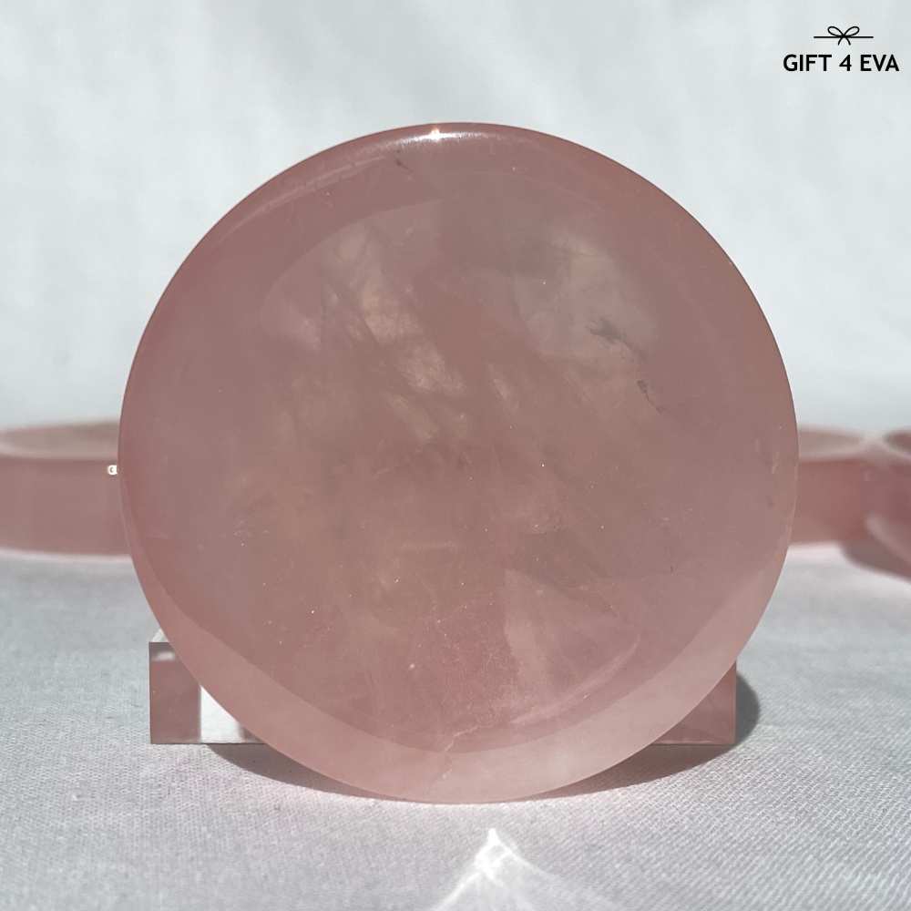 Rose Quartz Trinket Dish 52MM