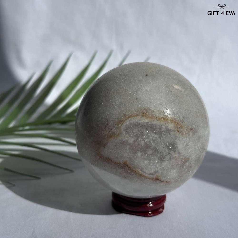 Druzy Quartz Sphere 81MM