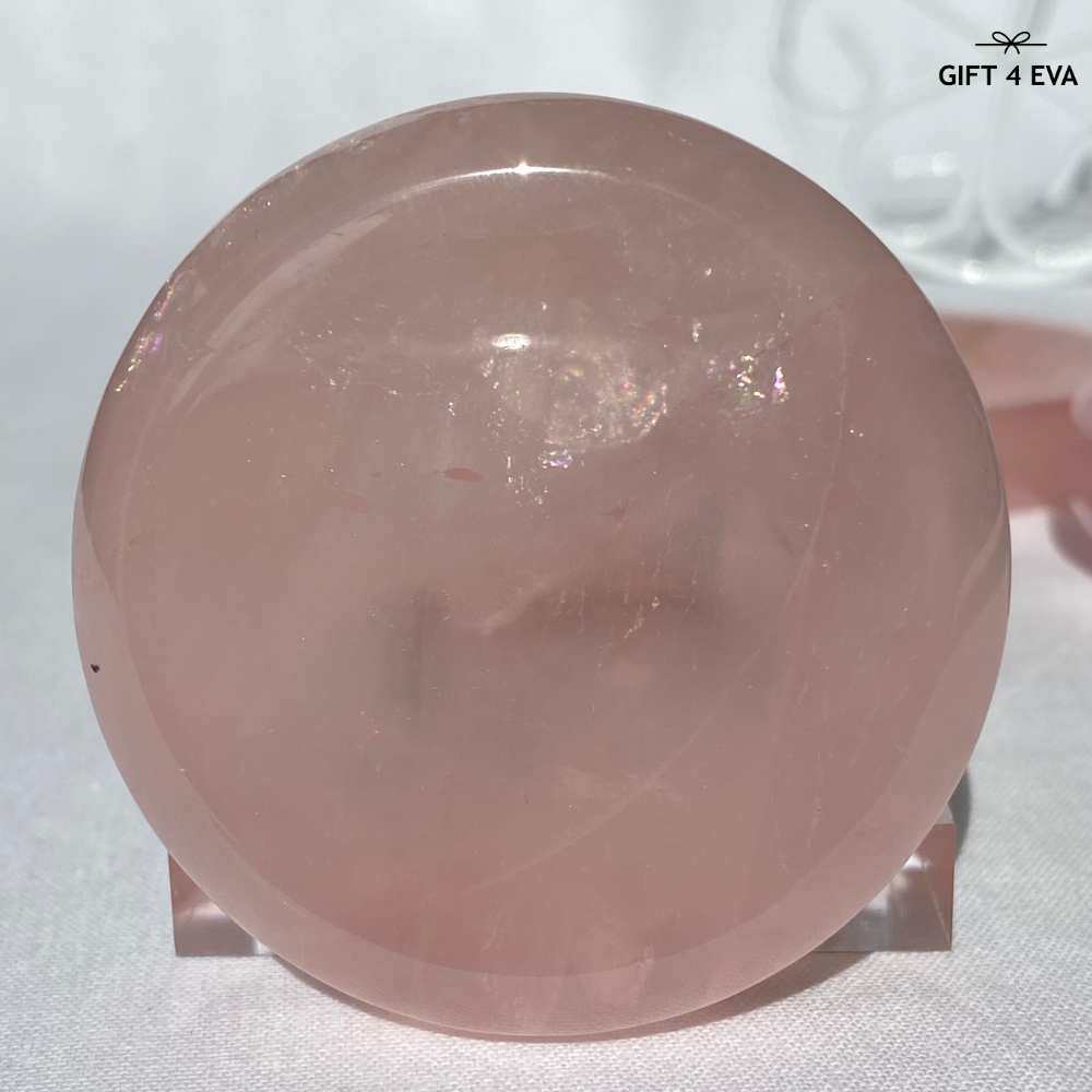 Rose Quartz Trinket Dish 55MM