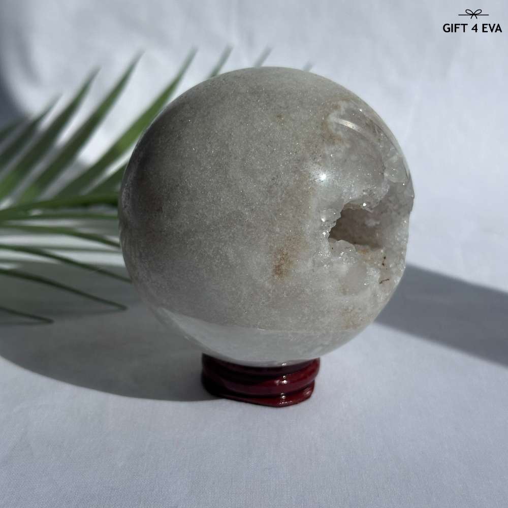 Druzy Quartz Sphere 81MM