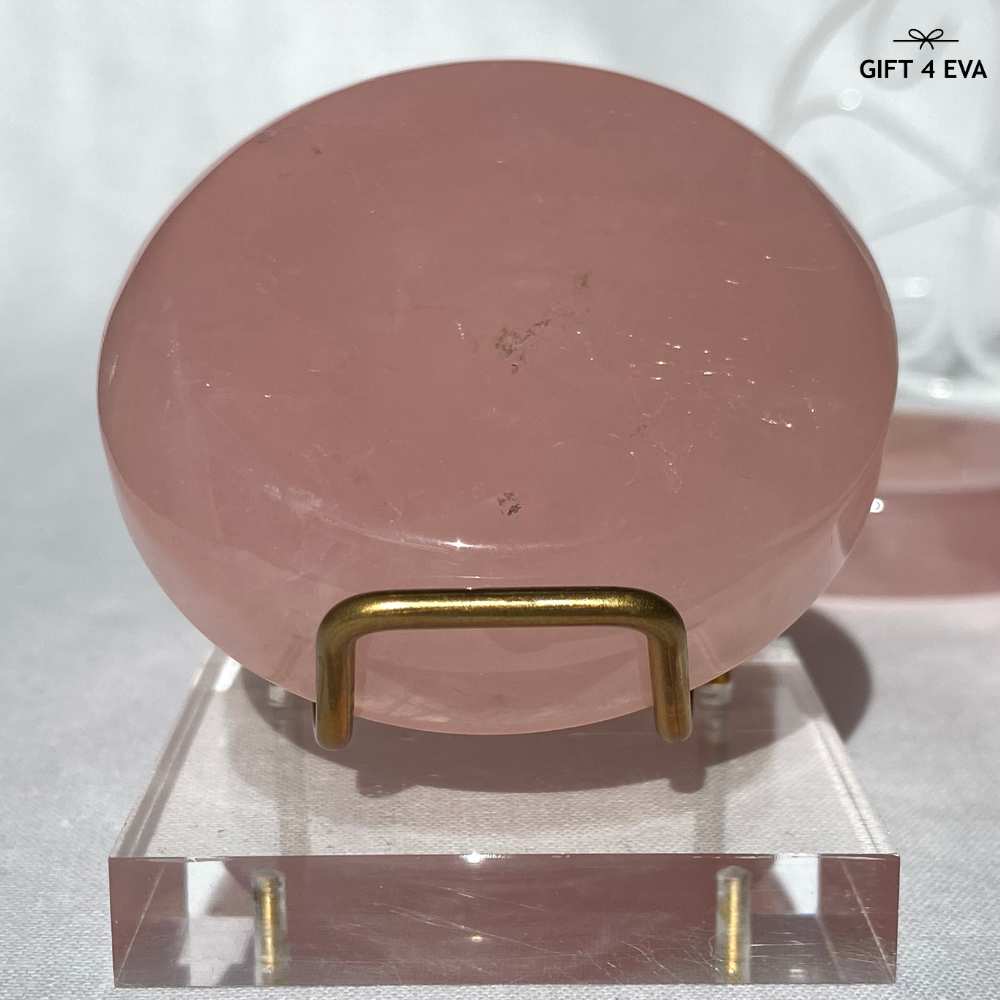 Rose Quartz Trinket Dish 57MM