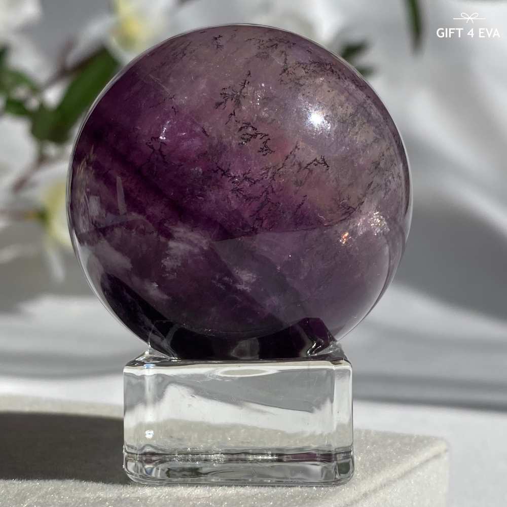 Fluorite Dendritic Sphere 45MM