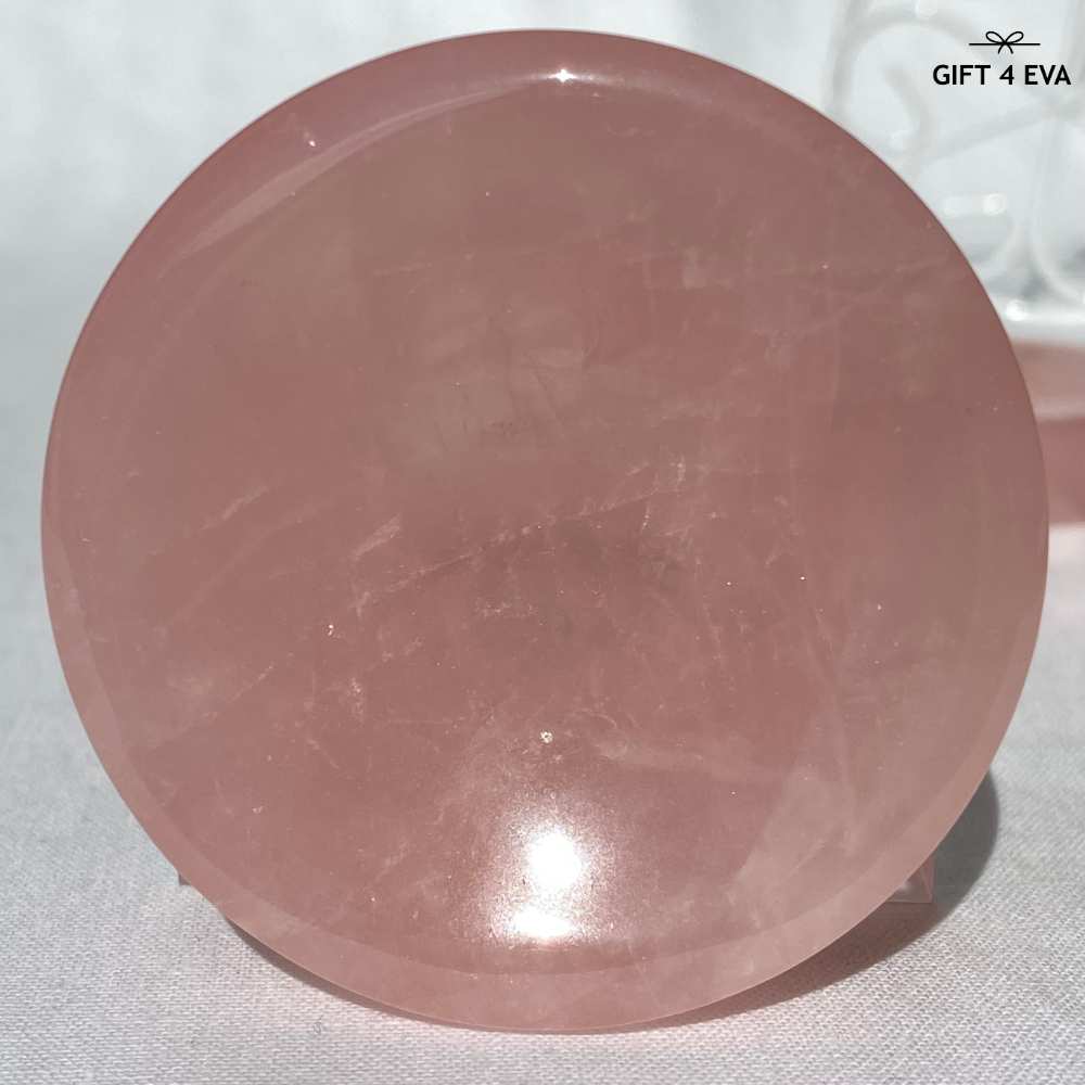 Rose Quartz Trinket Dish 57MM