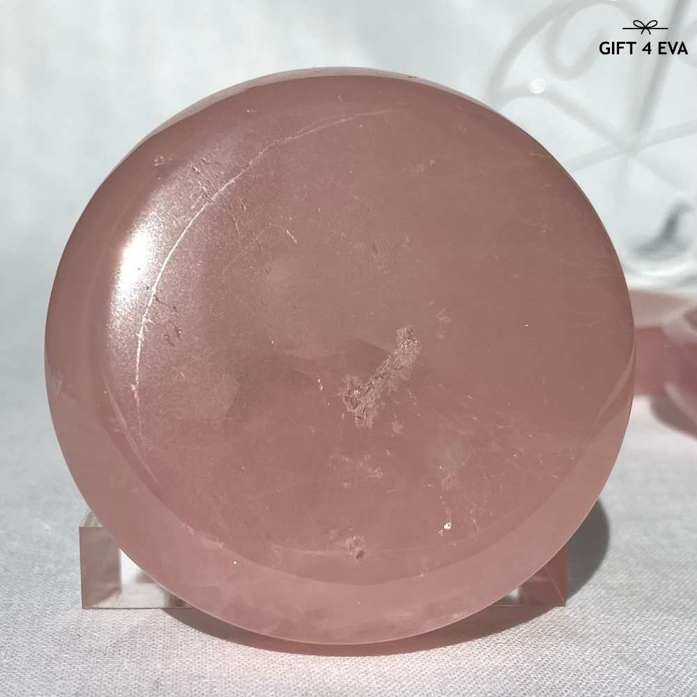 Rose Quartz Trinket Dish 57MM